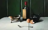 David French Le Roy, Still Life on Tabletop
