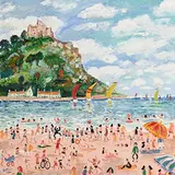 The Sail Club by Simeon Stafford, oil on canvas, sold Nov 2019