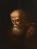 The Scholar by In the Manor of Gerrit Dow, oil on panel, sold Nov 2019