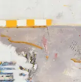 Bog by Mike Fitzharris, 2005, oil on board, sold Nov 2019