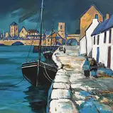 J.P. Rooney, The Long Walk - Spanish Arch, Galway