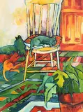 Jo-Anne Yelen, Lazy Days, oil on canvas