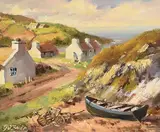 Gretta O'Brien, West of Ireland Fishing Village