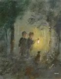 Tom Kerr, The Lantern, 2003, oil on board