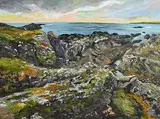 Dorothee Roberts French, Rocks of Ages, Alter, Goleen, West Cork, oil on canvas