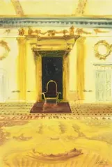 Richard Elliott, The Throne Room, Dublin Castle, 1995, watercolour