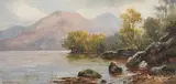 Alexander Williams, Ross Island, Killarney, oil on canvas laid on board