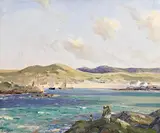 Portnablagh, Co. Donegal by James Humbert Craig, oil on canvas, sold Oct 2019