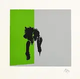 Robert Motherwell American, Norway, 1980, limited edition lithograph in colours - numbered 36 from an edition of 50