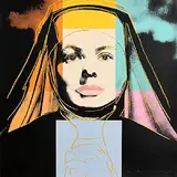 Andy Warhol American, The Nun, from Ingrid Bergman, 1983 (F. & S. II.314), screenprint in colours on Lenox Museum Board - numbered 215 from an edition of 250 (total edition includes 20 artist's proofs) with the printer's blind stamp Rupert Jasen Smith, New York. Published by Galerie Borjeson, Malmo, Sweden.
