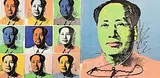 Andy Warhol American, Mao Tse-Tung (Announcement), offset lithograph printed in colours, 1972