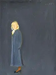 Alex Katz American, Ada, 2001, oil on board