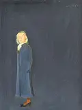 Alex Katz American, Ada, 2001, oil on board