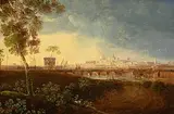 William Sadler II, View of Drogheda, oil on board