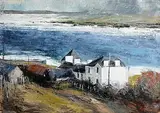 Stella Maris by Donald Teskey, 2006, oil on paper, sold Oct 2019