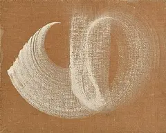 Deborah Brown, White on Canvas, 1962, oil on canvas