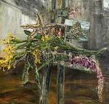 Nick Miller, Portrait of Kevin Volans as Still Life, 2004, oil on canvas