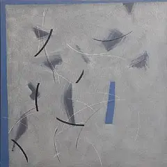 Untitled by Felim Egan, 1986, oil and mixed media on canvas, sold Oct 2019