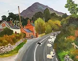 James MacIntyre, Ballynahinch, Connemara, oil on board