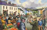 Kenneth Webb, Fair Day, Clifden, oil on canvas