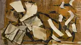 Gerard Dillon, Abstract Composition, oil on card