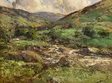 Glen of Antrim by James Humbert Craig, oil on board, offered Sep 2019