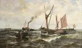 Thomas Rose Miles, Headwind and Ebb Tide off Shearness