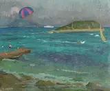 Patrick Leonard, Costa del Sol, oil on canvas