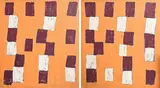 John Noel Smith, The Gathering, 1996, diptych oil on canvas