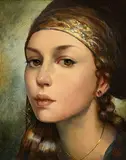 Ken Hamilton, Girl with Ruby Earrings