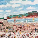 St. Ives, Cornwall by Simeon Stafford, oil on canvas, sold Sep 2019