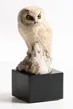 Michele Vitaloni Italian, Little Owl, 2014, plaster (painted) - number 4 from an edition of 9