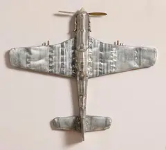 Martin Gibbins, Full Metal Jacket Crucifix, 2008, recycled metal and wood