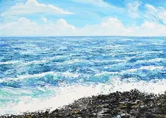 John Adams, Off the Rocks, 2006, oil on canvas