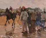 Desmond Hickey, Evening Racing, Laytown