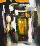 Michael Gemmell, The Field, oil on canvas