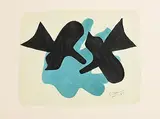 Georges Braque, Two Blackbirds, Pelias and Nelee, lithograph on handmade watermarked arches paper - numbered 36 from an edition of 295