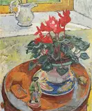Lesley Fennell, Still Life on Tabletop, 1991, oil on canvas