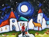 Annie Robinson, Connemara by Moonlight