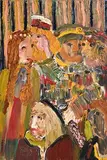 Bill Griffin, Royalty, oil on canvas