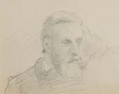 Portrait of a Patriot by Sarah Purser, pencil drawing, sold Sep 2019