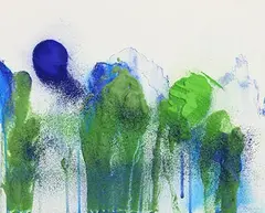 Gert van Maanen, Carrigskullihy, 2011, mixed media / dry pigment on panel