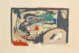 Michael Cullen, Chase, 1980, silkscreen - number 4 from an edition of 36