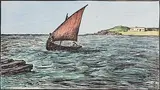 Pookawn by Jack Butler Yeats, handcoloured cuala press print, sold Sep 2019
