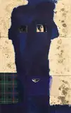 James Brown, Untitled (Blue Face)