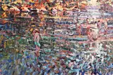 Evening River by Arthur K. Maderson, oil on board, sold Aug 2019