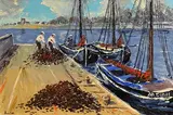 Ivan Sutton, Turf Hookers, Kinvara, Galway, oil on board