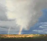 John Kirwan, Rainbow Day, oil on canvas