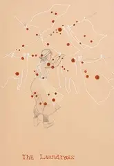 Alice Maher, The Laundress, mixed media