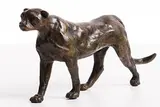 Jean Lemonnier French, Guepard en Marche, bronze - number 2 from an edition of 8 - Foundry BBC